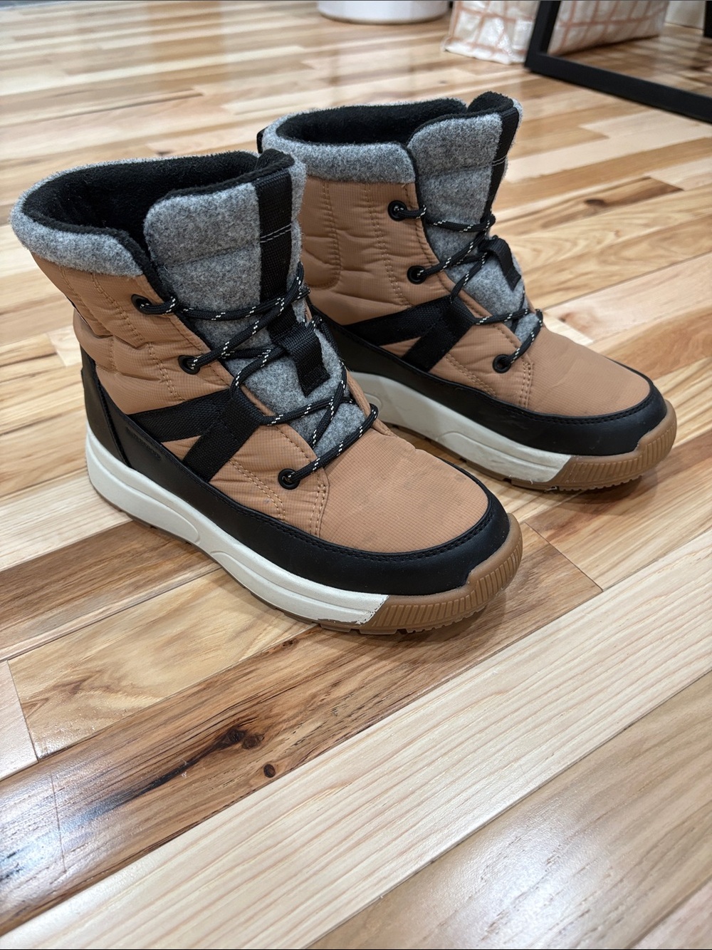 Sorel Whitney Lace-Up Boots